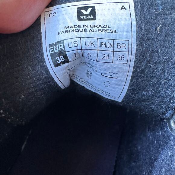 Veja Roraima High Top Suede Sneakers - Picture 5 of 7